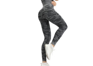 Women's Yoga Fitness Camo Leggings