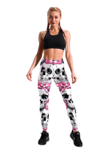 Load image into Gallery viewer, Women&#39;s Skeleton &amp; Bow Yoga Gym Fitness Leggings