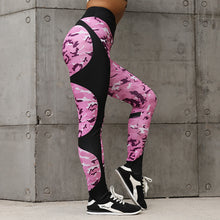 Load image into Gallery viewer, Women High Waist  Fitness Legging Camo Print