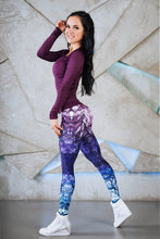 Load image into Gallery viewer, Women&#39;s Printed Sports Compression Leggings