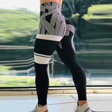 Load image into Gallery viewer, Women Gym Yoga Fashion Leggings White criss-cross