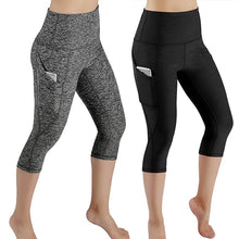 Load image into Gallery viewer, Women&#39;s Capri Legging Yoga Gym Pants