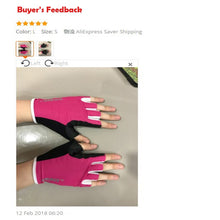 Load image into Gallery viewer, New Women/Men Training Gym Gloves Body Building Sport Fitness Gloves Exercise Weight Lifting Gloves Men Gloves Women S/M/L TT