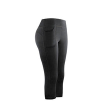 Load image into Gallery viewer, Women Sports Running Active Capri Leggings With Side Pockets