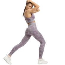 Load image into Gallery viewer, Women&#39;s Yoga Fitness Camo Leggings