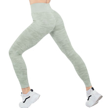 Load image into Gallery viewer, Women&#39;s Yoga Fitness Camo Leggings