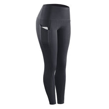 Load image into Gallery viewer, Women's High Elastic Leggings with Pocket Sportswear Compression Pants