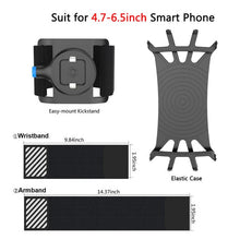 Load image into Gallery viewer, Quick Release Armband Phone Holder For Men Women - Perfect For Cycling Gym Running Hiking