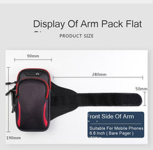 Load image into Gallery viewer, Waterproof Sports Armband Phone Case For IPhone Pro Max For Samsung For Huawei 6.5"Universal Sport Phone Case Arm Band Running
