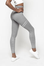 Load image into Gallery viewer, Women Leggings Metallic Foil Print Sports Yoga Pants