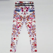 Load image into Gallery viewer, Women High Waist Cherry Blossoms Print Gym Sportswear Leggings