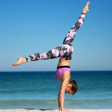 Load image into Gallery viewer, Women's Camo Printed High Waist Sport Leggings Compression Pants
