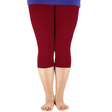 Load image into Gallery viewer, Women Bamboo Fiber Workout Plus Size Leggings