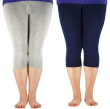 Load image into Gallery viewer, Women Bamboo Fiber Workout Plus Size Leggings