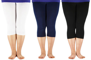 Women Bamboo Fiber Workout Plus Size Leggings