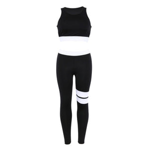 Women Red Or Black Compression Yoga Set