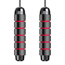 Load image into Gallery viewer, Tangle-Free Ball Bearing Adjustable Jump Rope With 6" Memory Foam Handles Ideal for Speed Training, Endurance Training and Fitness Exercise