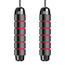 Load image into Gallery viewer, Tangle-Free Ball Bearing Adjustable Jump Rope With 6" Memory Foam Handles Ideal for Speed Training, Endurance Training and Fitness Exercise