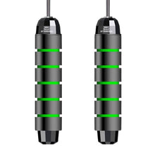 Load image into Gallery viewer, Tangle-Free Ball Bearing Adjustable Jump Rope With 6" Memory Foam Handles Ideal for Speed Training, Endurance Training and Fitness Exercise