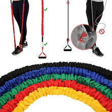 Load image into Gallery viewer, Latex Resistance Bands Yoga Tubes Pull Rope For CrossFit Training Exercise - Rubber Expander Elastic Bands Fitness with Bag 12Pcs/Set