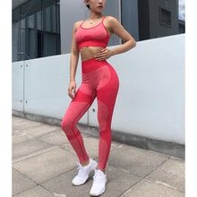 Load image into Gallery viewer, Women Comfortable and Breathable 2 Piece Workout Set