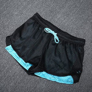 Women Yoga Workout Fitness Shorts