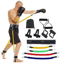 Load image into Gallery viewer, Sports Fitness Resistance Bands Set for Leg and Arm Exercises Boxing Muay Thai Home Gym Bouncing Strength Training Equipment