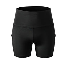 Load image into Gallery viewer, Women High Waist Gym Yoga Sports Workout Running Fitness Short With Side Pocket