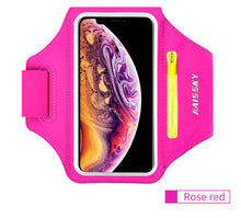 Load image into Gallery viewer, Zipper Running Sport Armbands For Airpods Pro Belt Hand Pouch For iPhone 11 Pro Max XS 7 8 Plus Arm Band For Samsung S20 Ultra