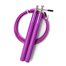 Load image into Gallery viewer, New Sports Steel Wire Skipping Skip Adjustable Jump Rope Crossfit Fitnesss Equimpment Exercise Workout 3 Meters