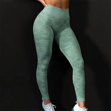 Load image into Gallery viewer, Women&#39;s Yoga Fitness Camo Leggings