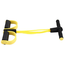 Load image into Gallery viewer, 4 Tube Pedal Ankle Puller Elastic Sit Up Pull Rope For Abdomen, Waist, Arm, Yoga Stretching Perfect For Indoor Workout