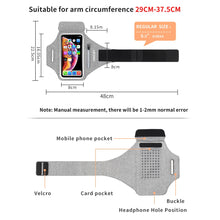 Load image into Gallery viewer, Zipper Running Sport Armbands For Airpods Pro Belt Hand Pouch For iPhone 11 Pro Max XS 7 8 Plus Arm Band For Samsung S20 Ultra