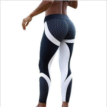 Load image into Gallery viewer, Women Mesh Pattern Leggings in 2 Colour Pattern Print