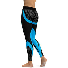Load image into Gallery viewer, Women Mesh Pattern Leggings in 2 Colour Pattern Print