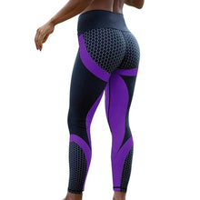 Load image into Gallery viewer, Women Mesh Pattern Leggings in 2 Colour Pattern Print