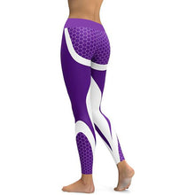 Load image into Gallery viewer, Women Mesh Pattern Leggings in 2 Colour Pattern Print